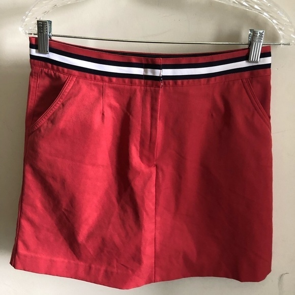 Tommy Hilfiger Golf Skort Pickleball Tennis Red Size 4 - Picture 1 of 11